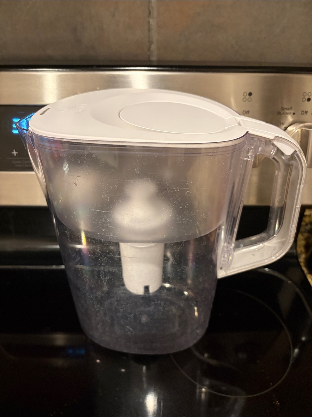 Brita White Water Filter Pitcher with Lid and Handle